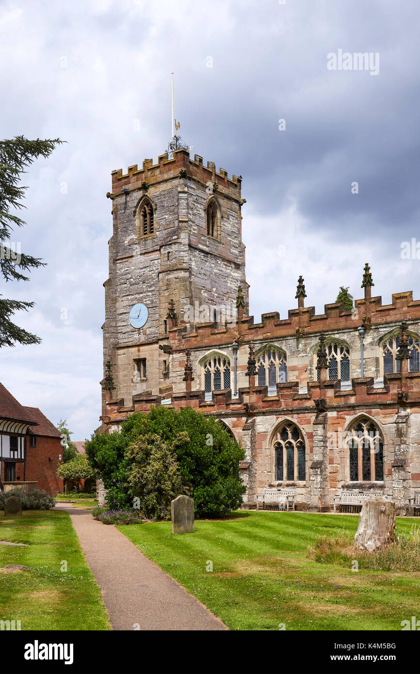 Knowle Église Paroissiale Warwickshire Angleterre UK Banque D'Images