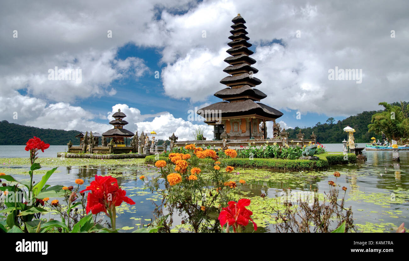 Ulun Danu Beratan Banque D'Images