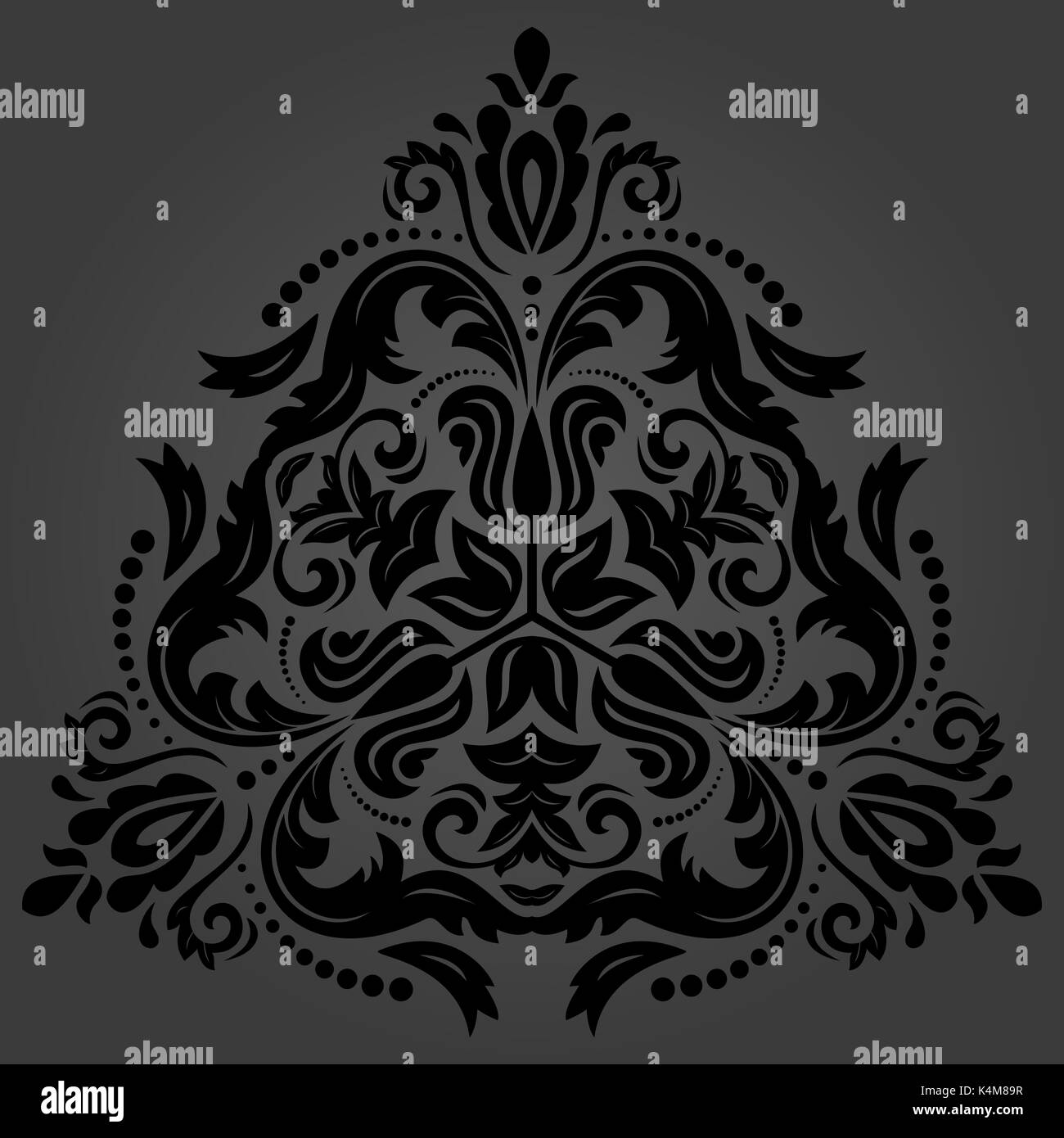 Abstract pattern oriental Banque D'Images