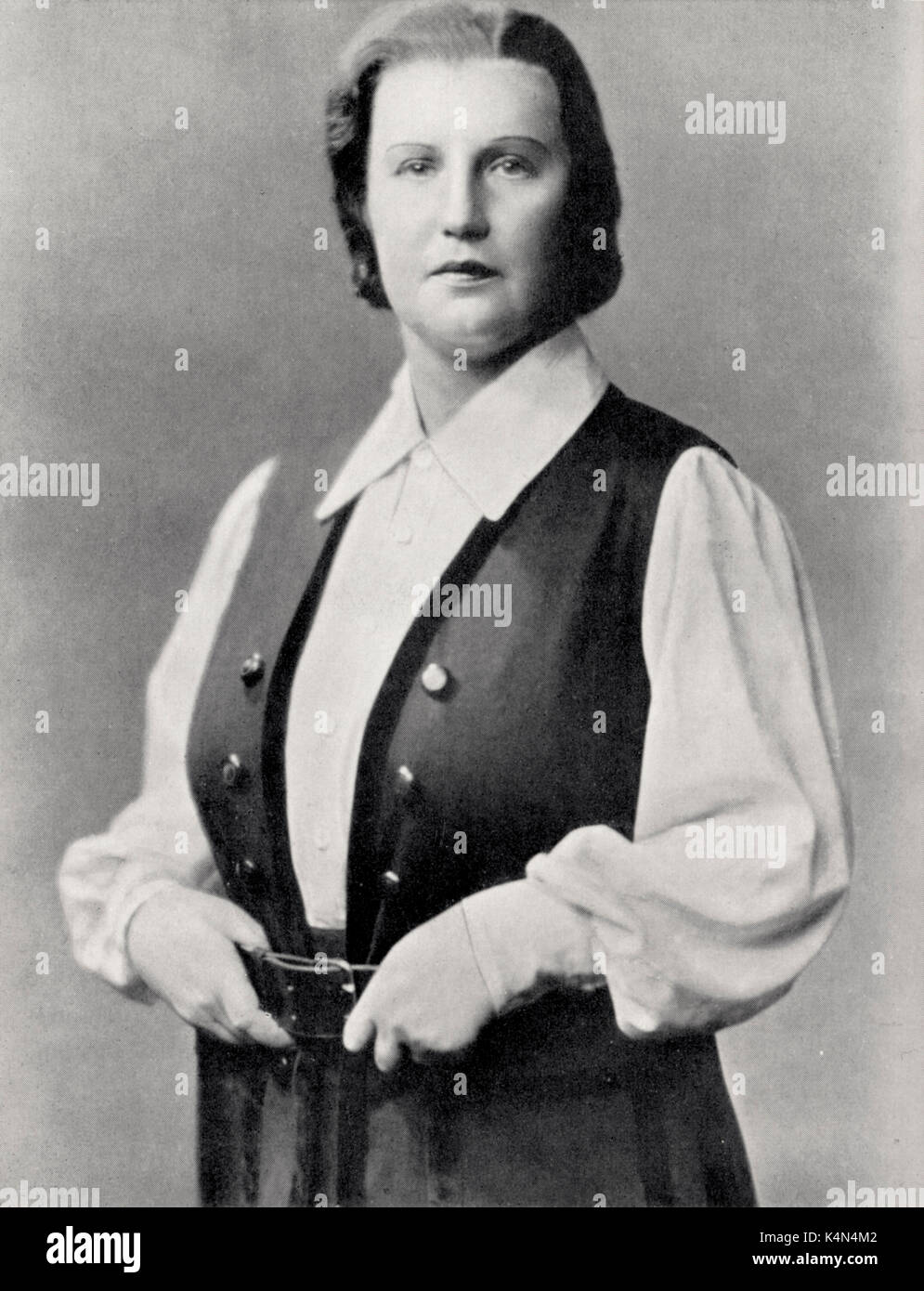 Flagstad que Léonore dans Fidelio de Beethoven. La soprano norvégienne 1895-1962. Banque D'Images Flagstad que Léonore dans Fidelio de Beethoven. La soprano norvégienne 1895-1962. Banque D'Images