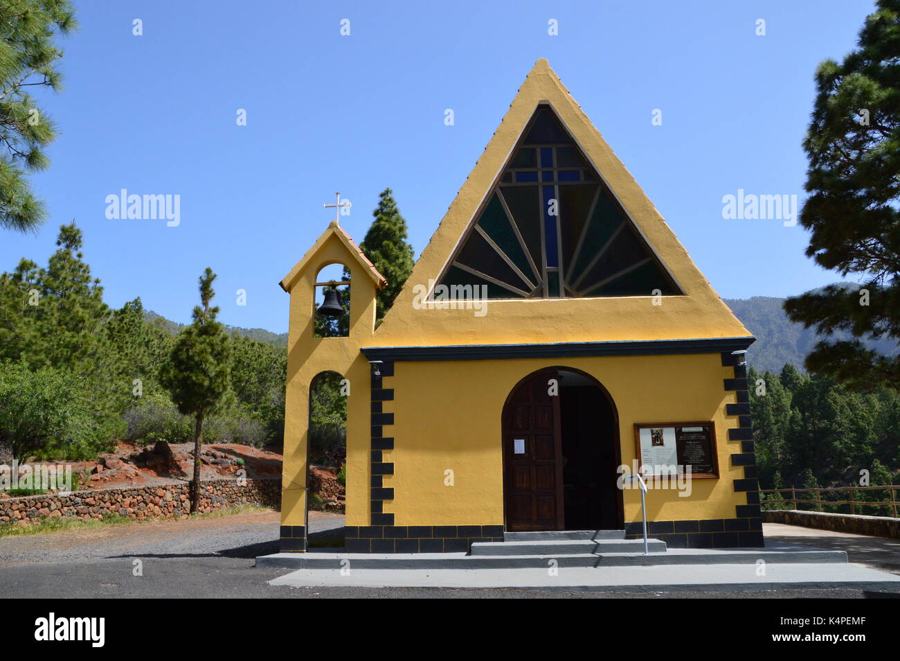 Église de San Martin de Porres, la palma, Canary Islands Banque D'Images