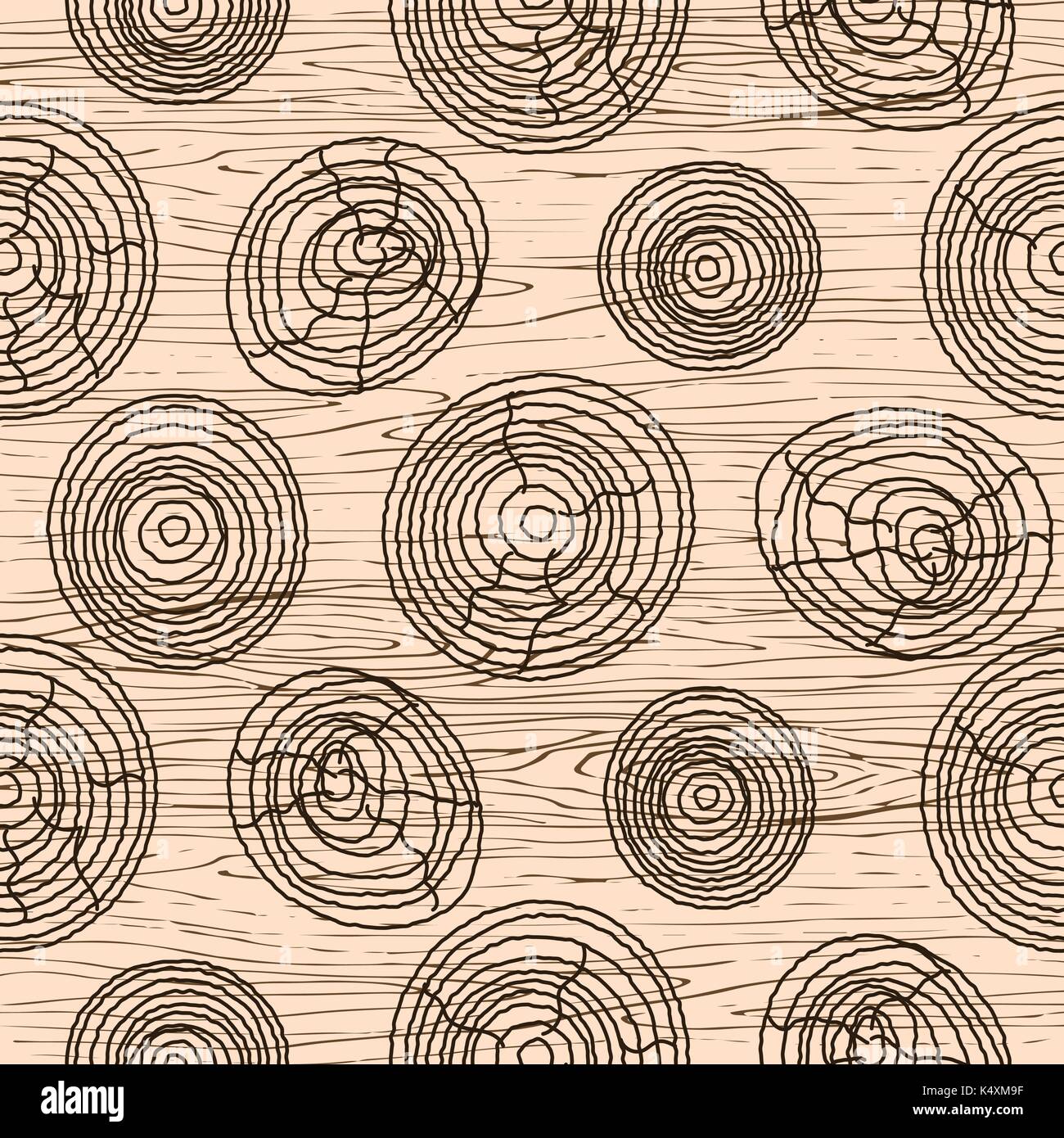Seamless wood grain pattern texture fond vecteur en bois.. Illustration de Vecteur