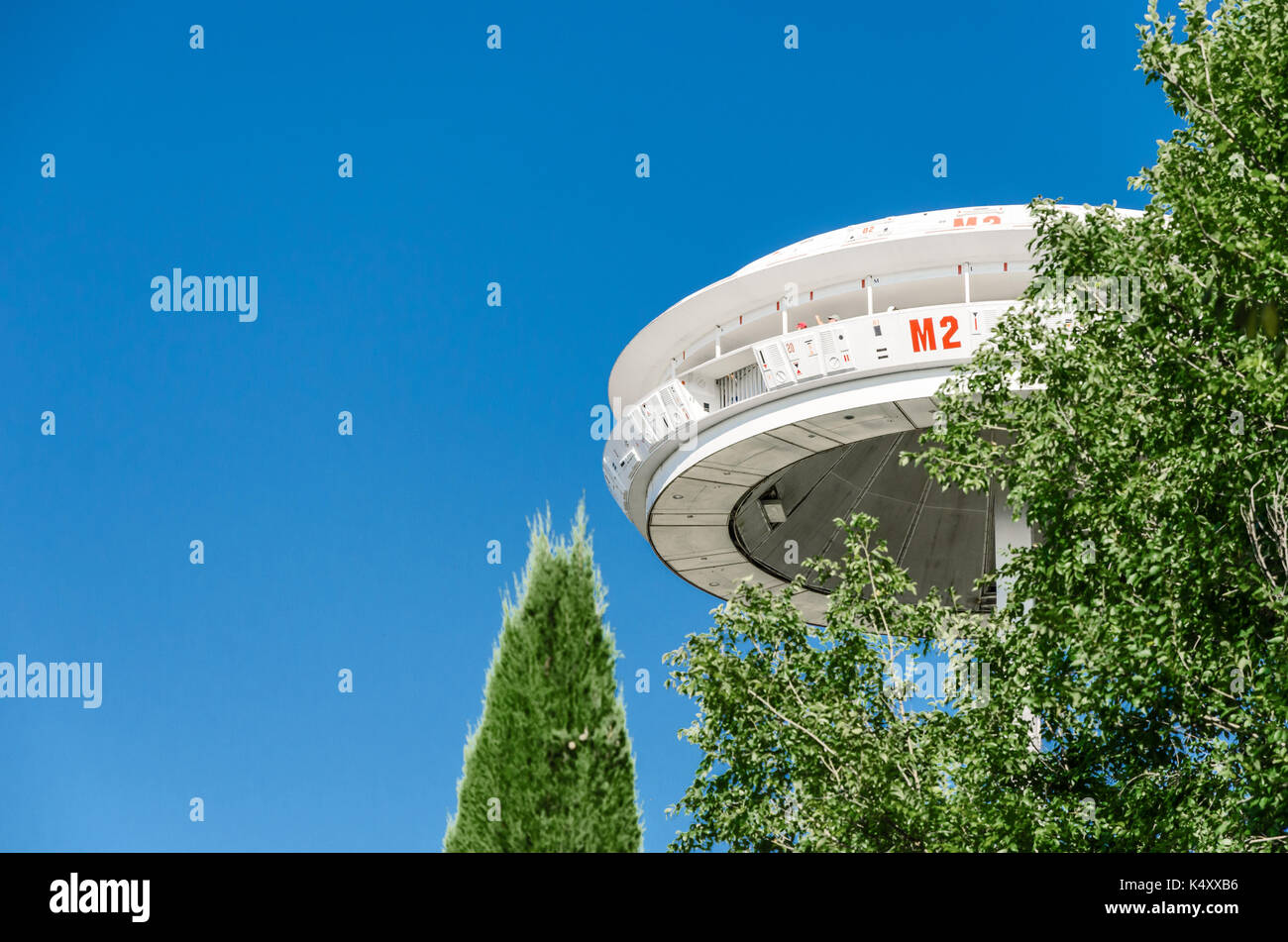 Le parc à thème Gardaland en Italie Banque D'Images