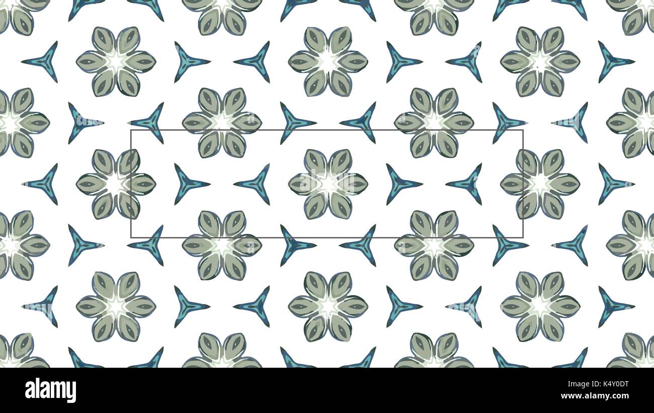 Image vectorielle de motif fleuri sans couture Illustration de Vecteur