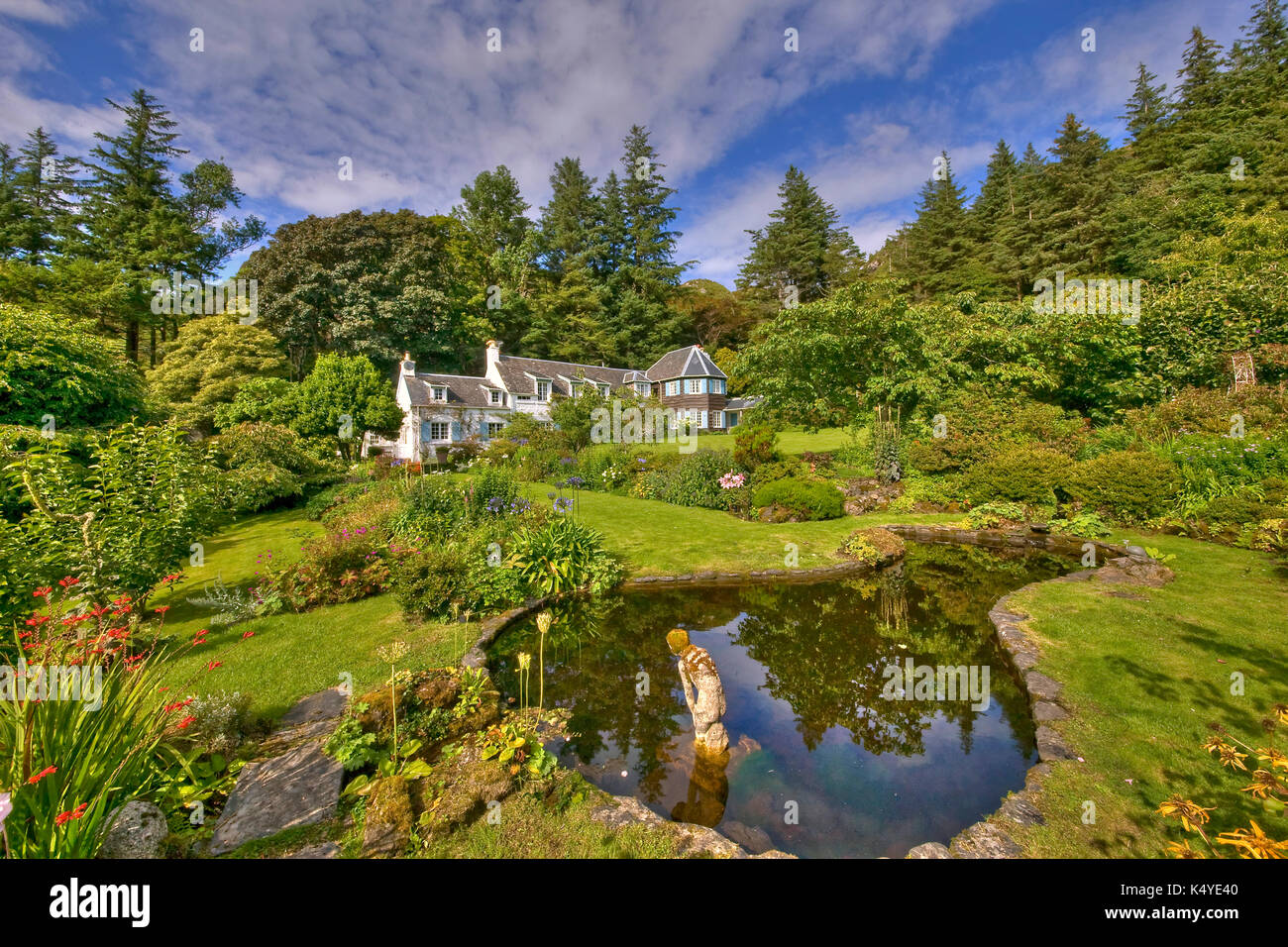 Une cala jardins, easdale, argyll Banque D'Images