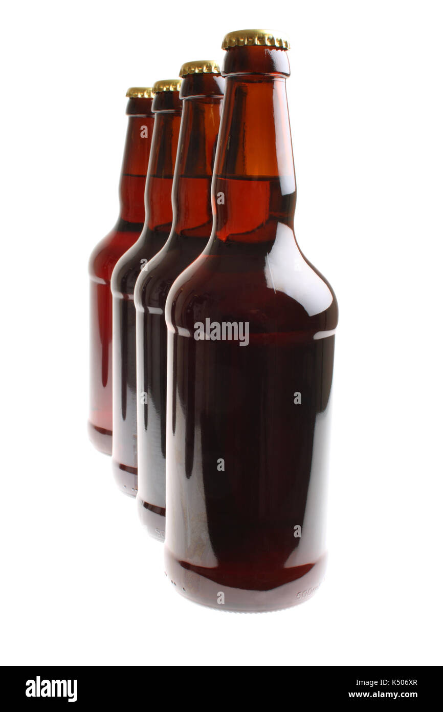 Homebrew fait maison. Brassée et embouteillée avec tendresse. ; Banque D'Images