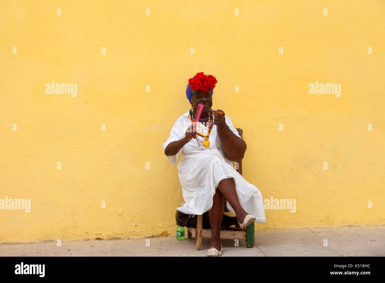 La culture cubaine, Cuba Banque D'Images