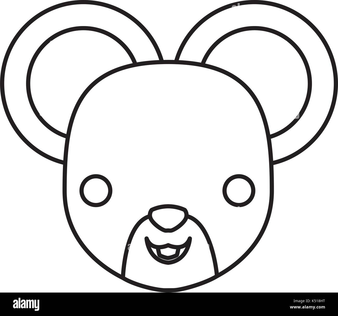 Cartoon animal souris Illustration de Vecteur