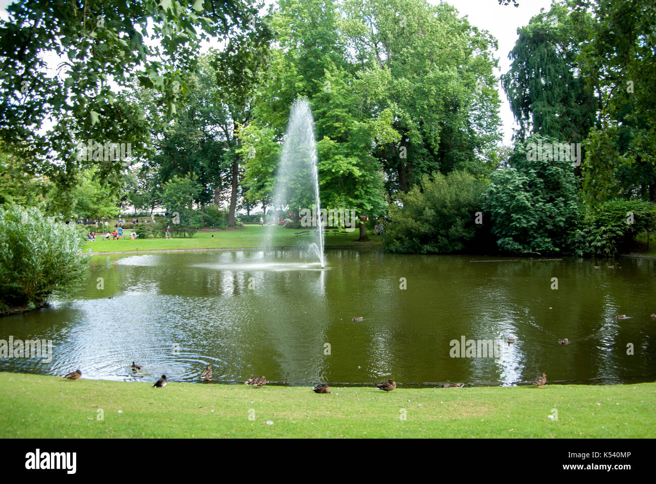 Jardin des Plantes, jardin botanique, Nantes, pays de la Loire, France Banque D'Images