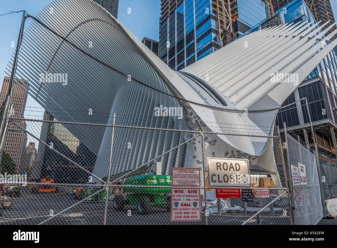 World Trade Center, Oculus, USA, New York, New York, Manhattan Banque D'Images