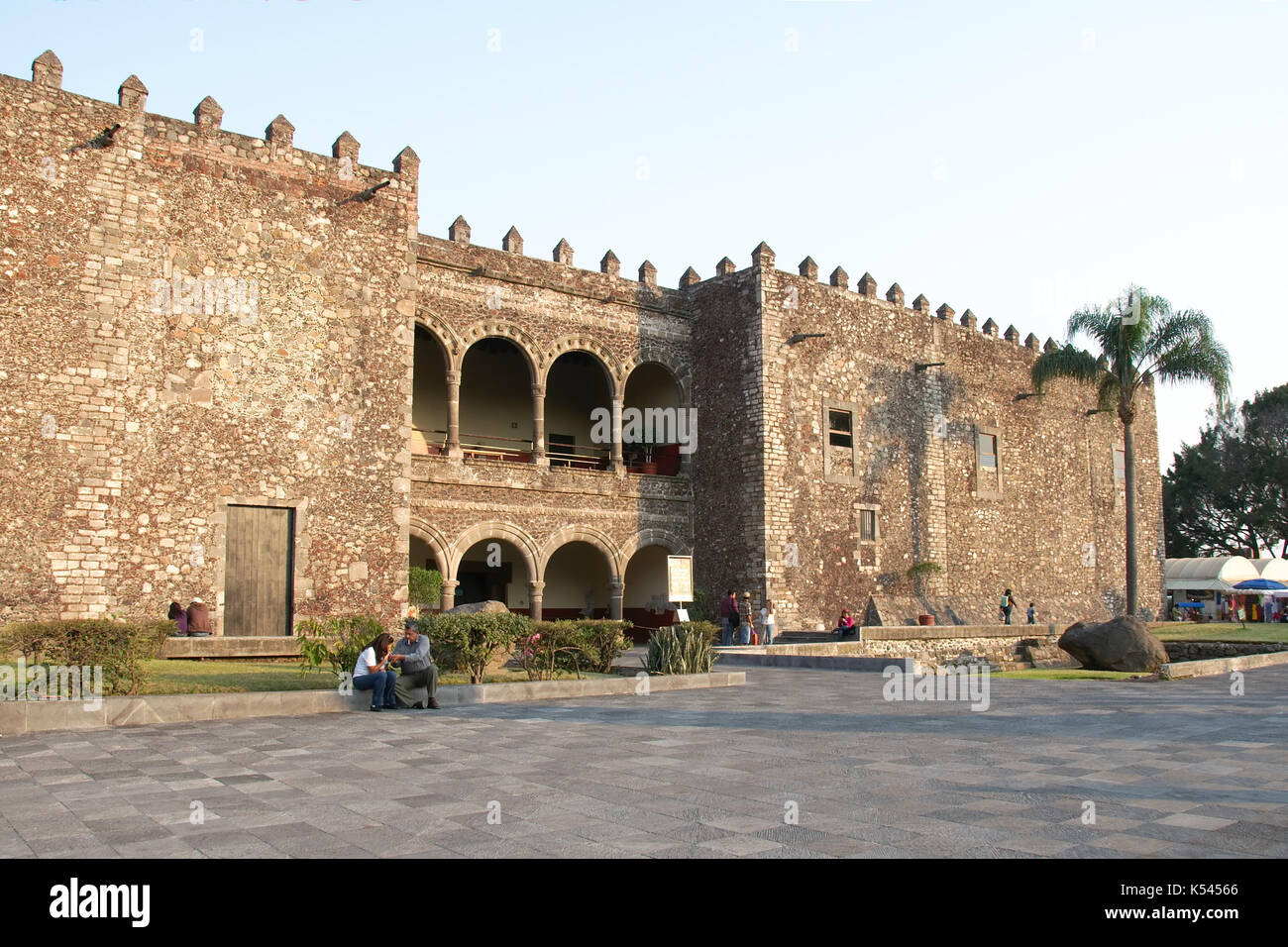 Cuernavaca, Morelos, Mexique - 2010 : palais de cortes (palacio de cortes) Banque D'Images