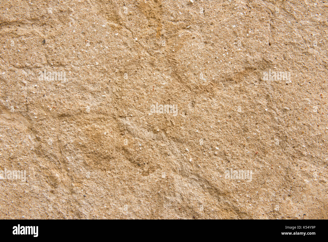 Mur de sable. Ciment. Fond d'écran. Banque D'Images