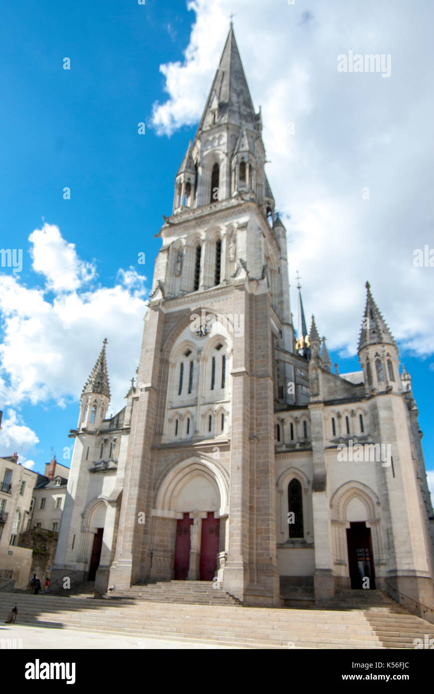 Basilique de Saint Nicolas, Nantes, pays de la Loire, France Banque D'Images