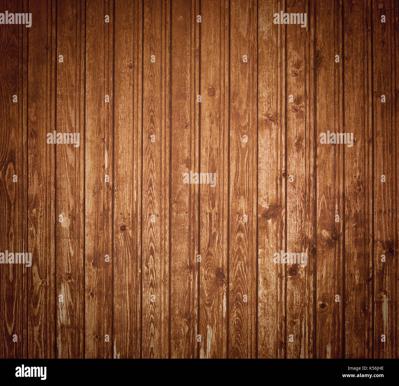 Planches en bois sombre. Banque D'Images