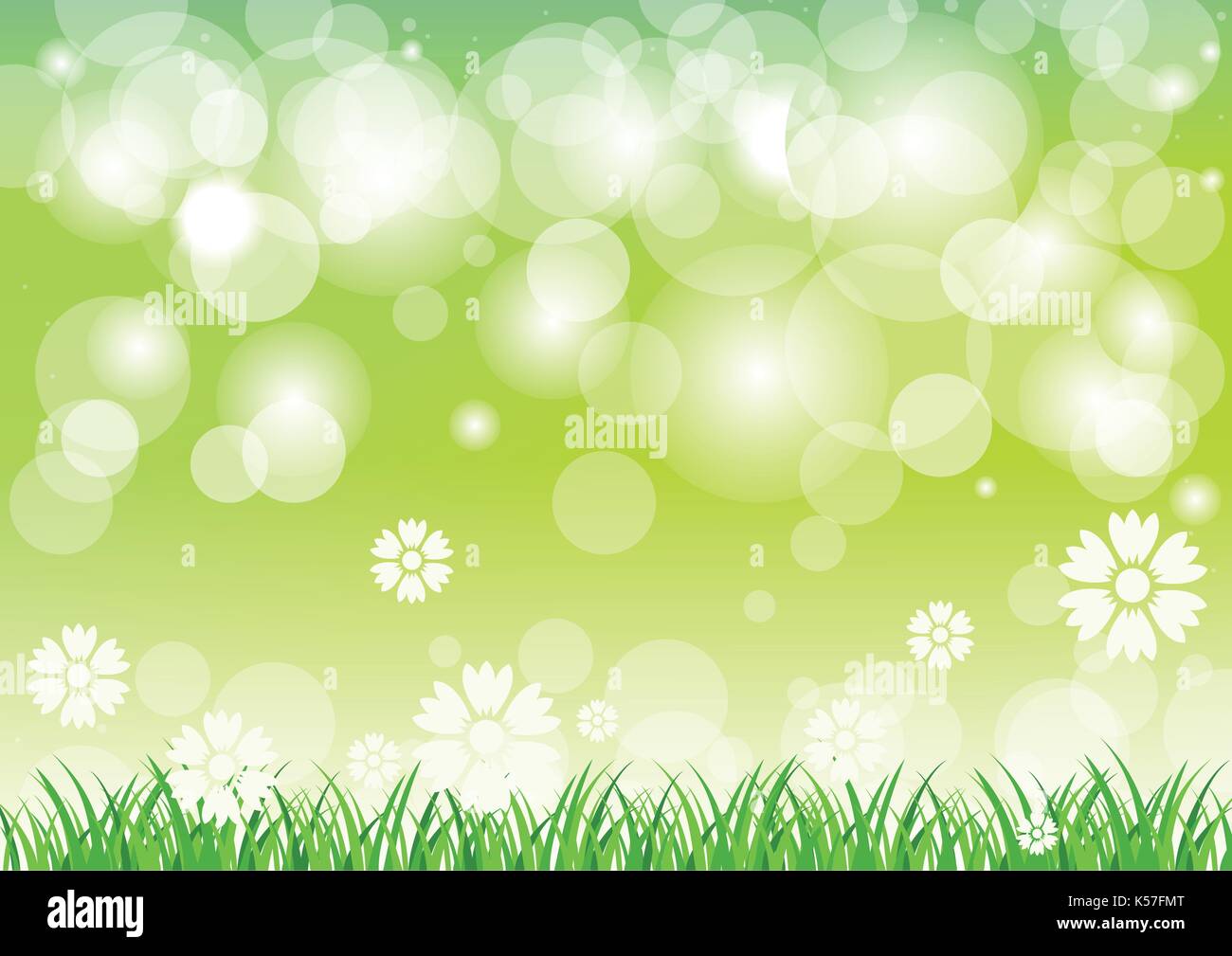 Arrière-plan de printemps Illustration de Vecteur Arrière-plan de printemps Illustration de Vecteur