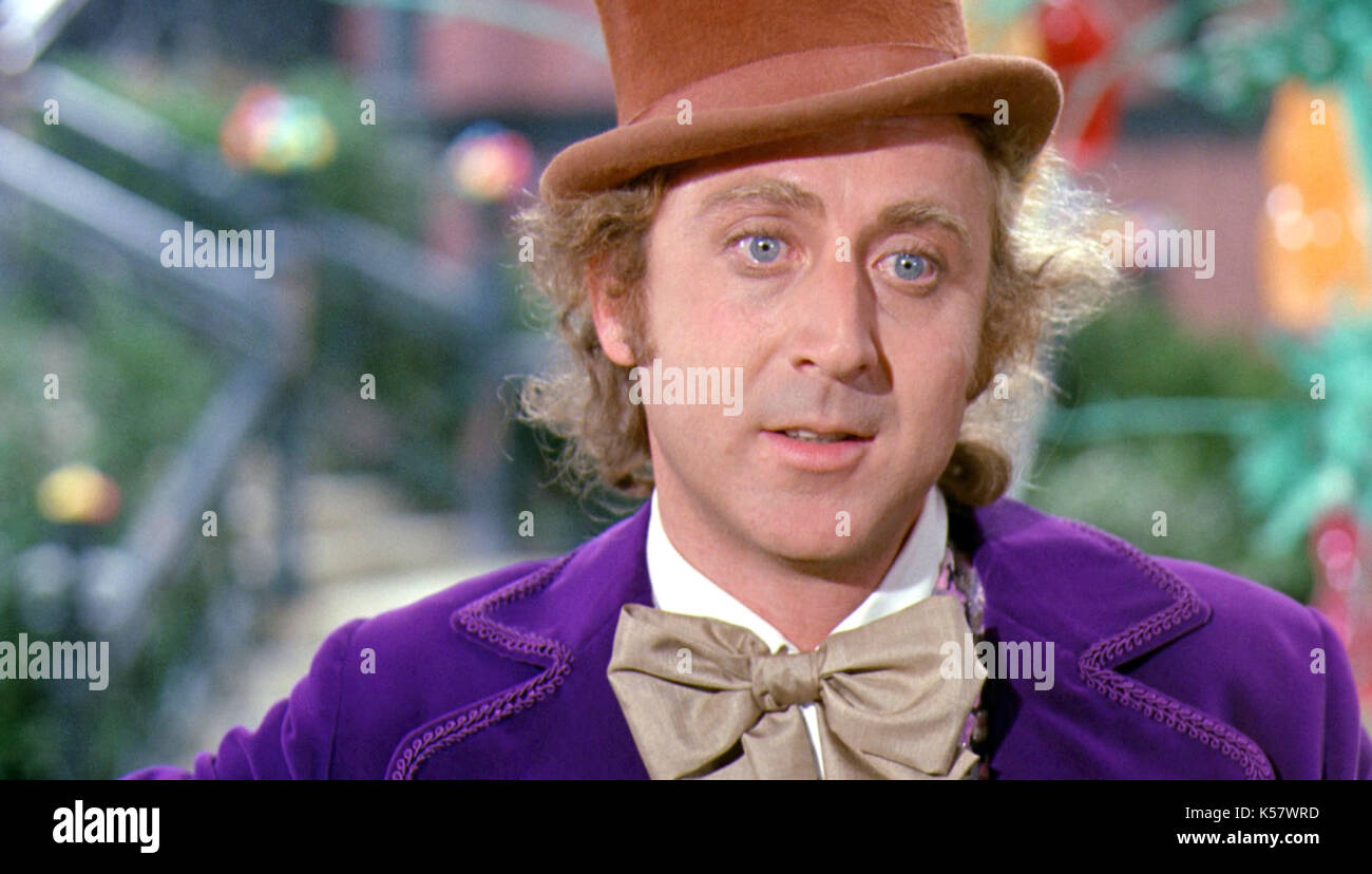 La photo Doit Être Créditée ©Alpha Press 070000 (1971) Gene Wilder comme Willy Wonka dans le film Willy Wonka & The Chocolate Factory. Banque D'Images