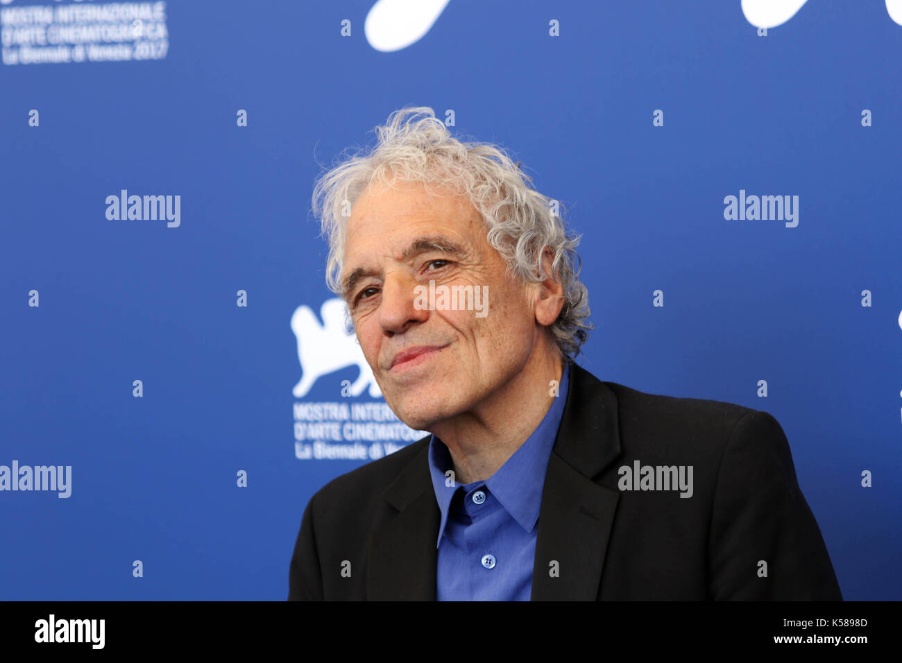 Lido di Venezia, Italie. 05Th sep 2017. L'Europe, Italie, Lido di Venezia, 08, septembre 2017 : le directeur d'Abel Ferrara au photocall du film ' piazza Vittorio - La place Vittorio ' film hors compétition au 74e festival international du film de Venise photo credit : ottavia da re/sintesi/Alamy live news Banque D'Images