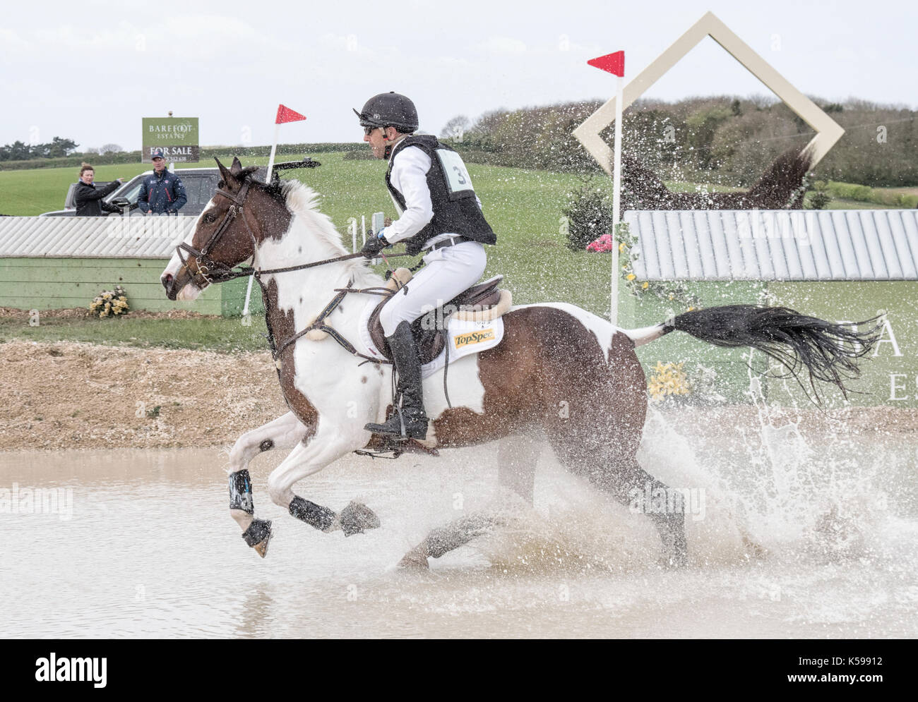 Bill Levett sur Piltown Couleurs Banque D'Images