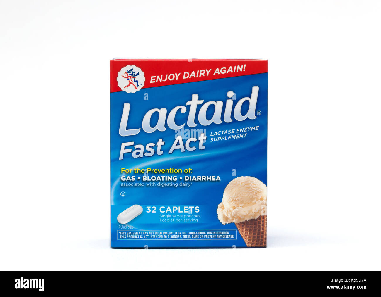 Lactaid pilules sont les aides digestives. Leurs enzymes lactase
