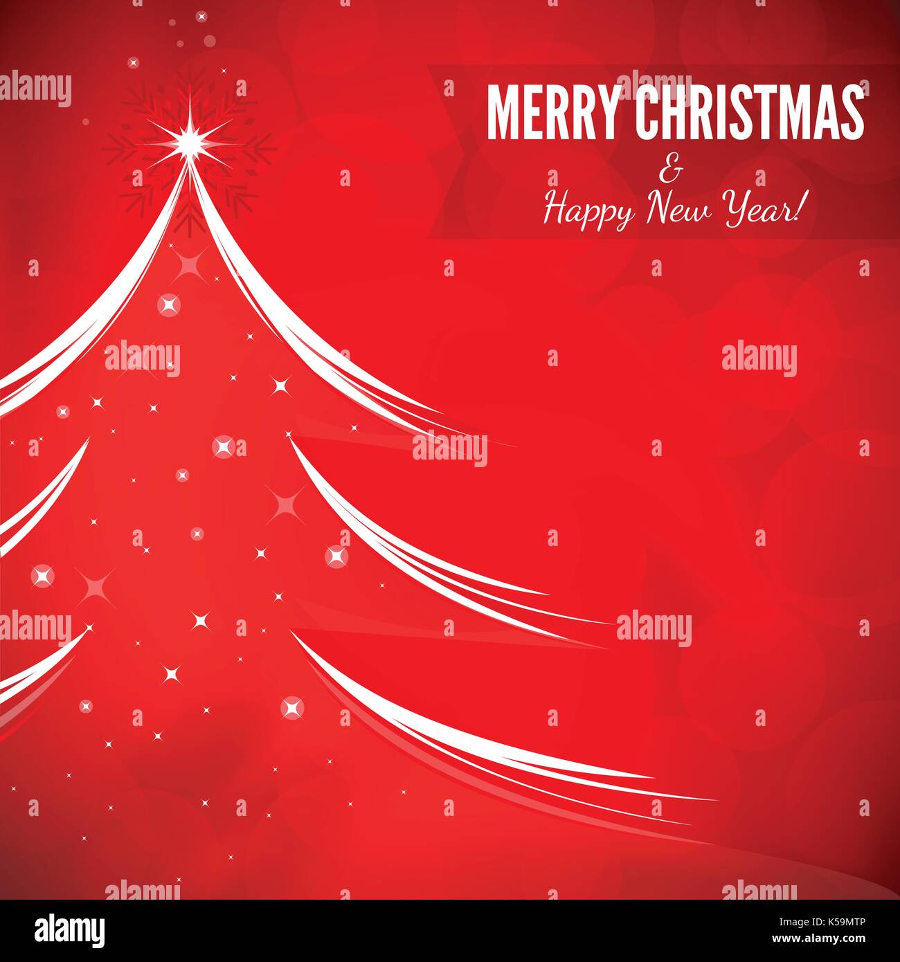 Joyeux Noël et bonne année Illustration de Vecteur Joyeux Noël et bonne année Illustration de Vecteur