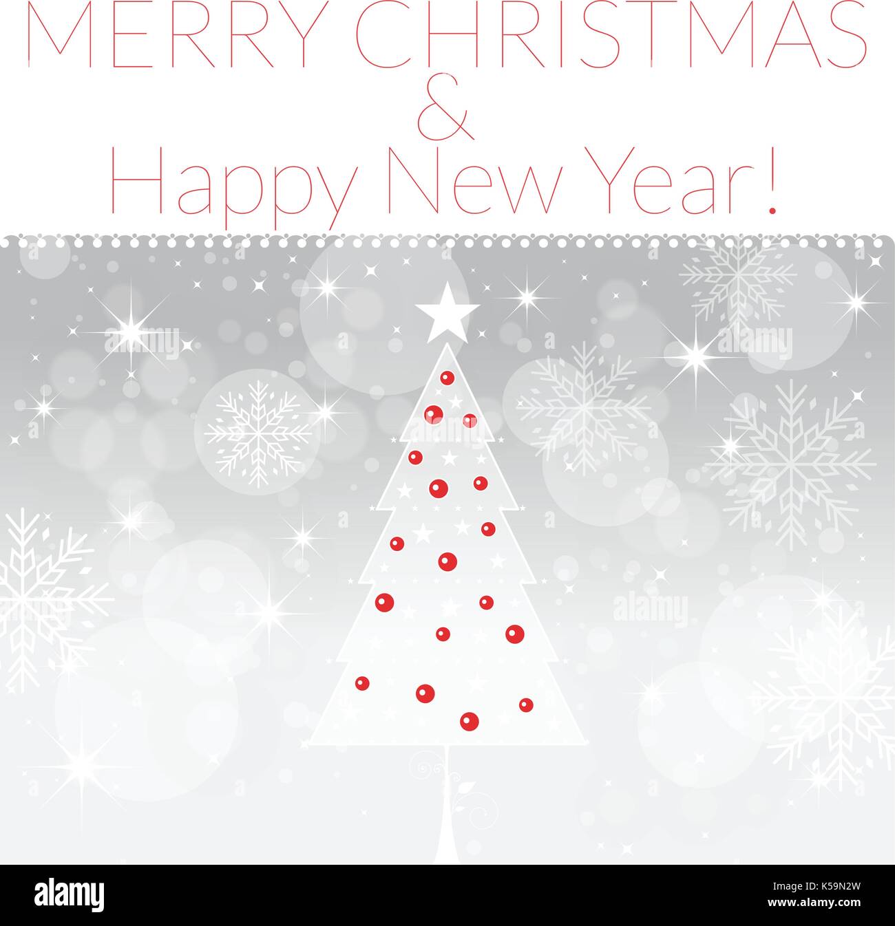 Joyeux Noël et bonne année Illustration de Vecteur Joyeux Noël et bonne année Illustration de Vecteur