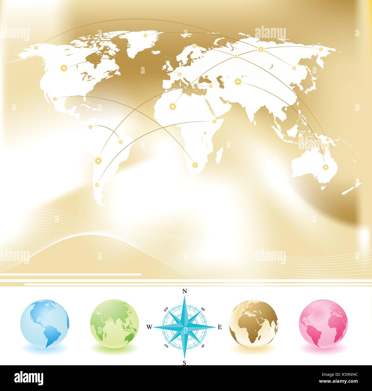 carte du monde Illustration de Vecteur carte du monde Illustration de Vecteur