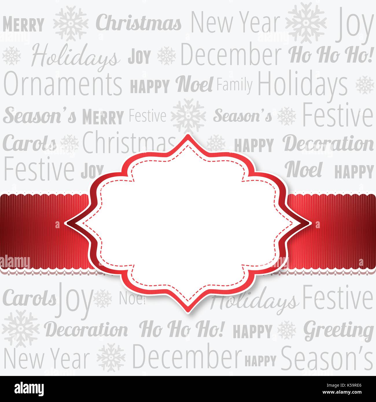 Joyeux Noël et bonne année Illustration de Vecteur Joyeux Noël et bonne année Illustration de Vecteur