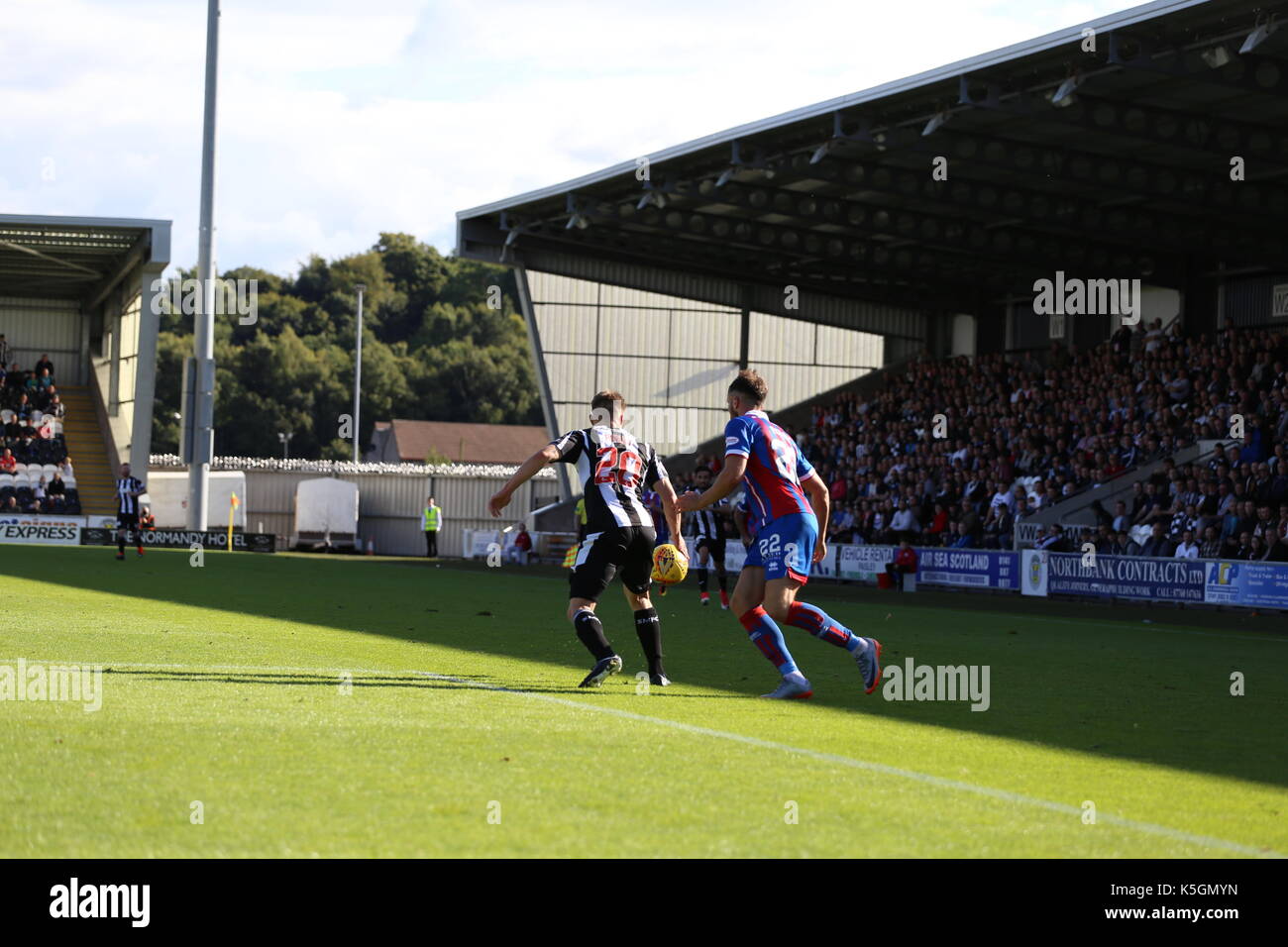 St mirren Vs Inverness Caledonian Thistle à paisley2021 stadium Samedi 9 Septembre Banque D'Images