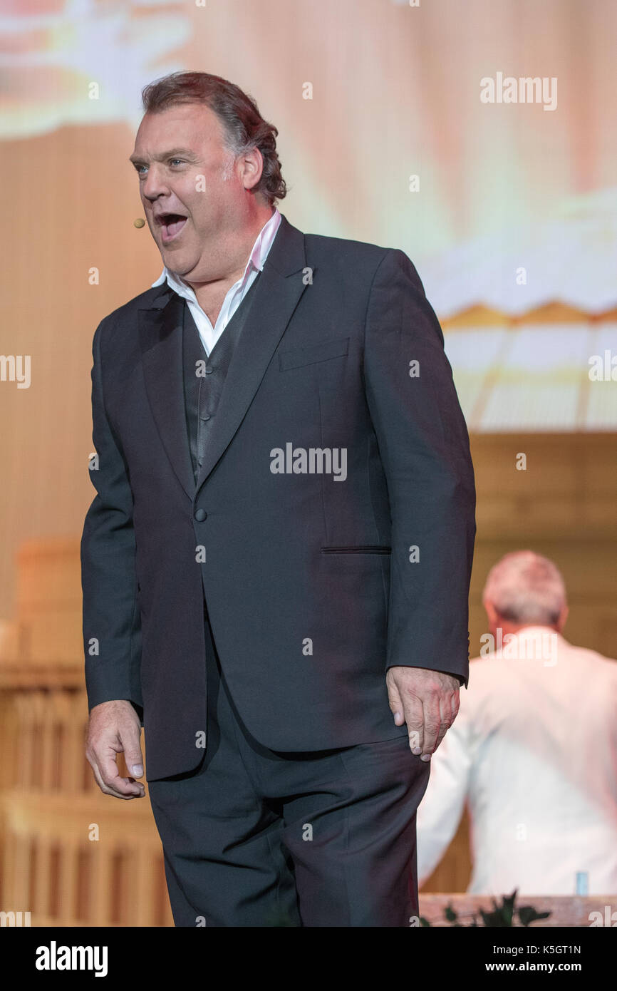 Londres, Angleterre. 9 septembre 2017, sir Bryn Terfel effectue pendant les proms in the park 2017 à Hyde Park le 9 septembre 2017, Londres. Angleterre.© Jason Richardson / alamy live news Banque D'Images