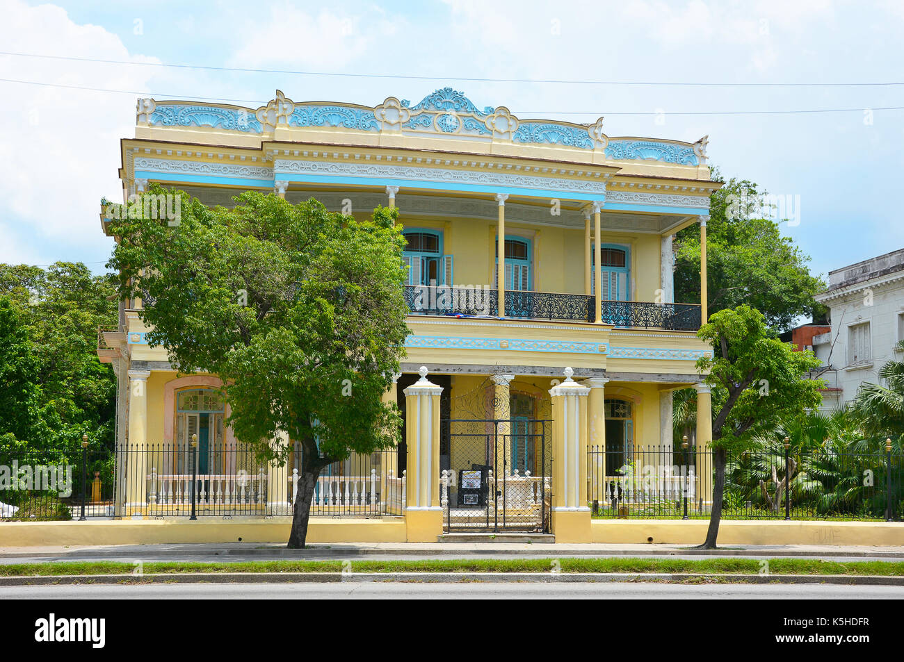 La Havane, Cuba - 20 juillet 2016 : par rapport à 1900. restaurant situé dans le quartier le plus central de ​​The ville, il dispose de différents espaces pour satisfaire les besoins de ses Banque D'Images