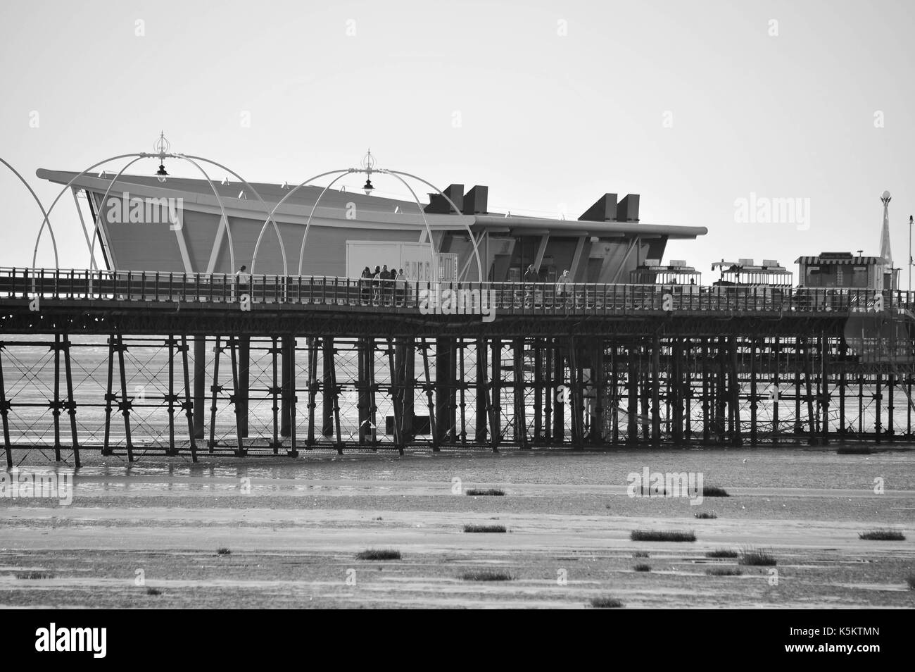 Jetée de Southport Banque D'Images