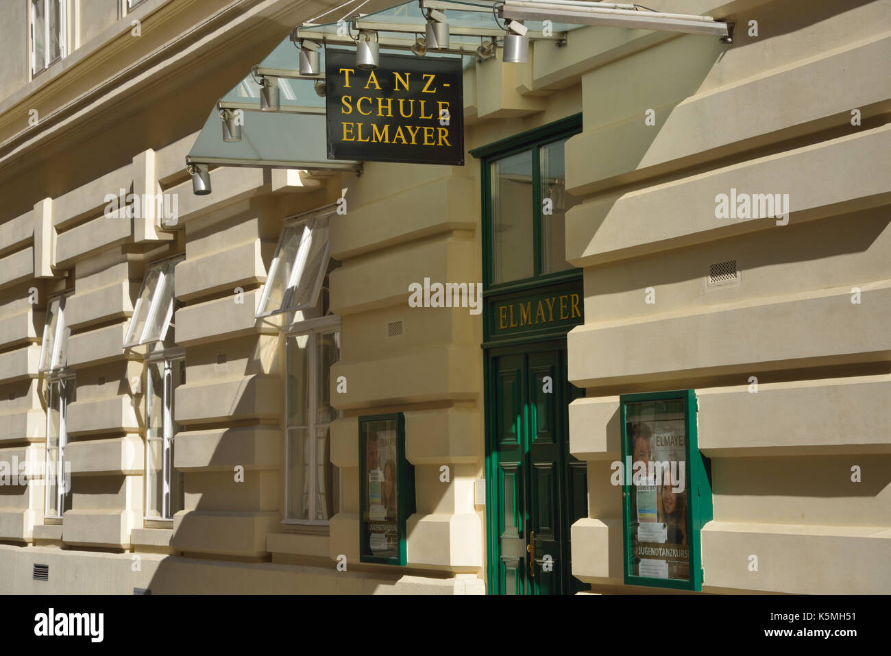 École de danse de renommée mondiale Elmayer, Vienne À Banque D'Images