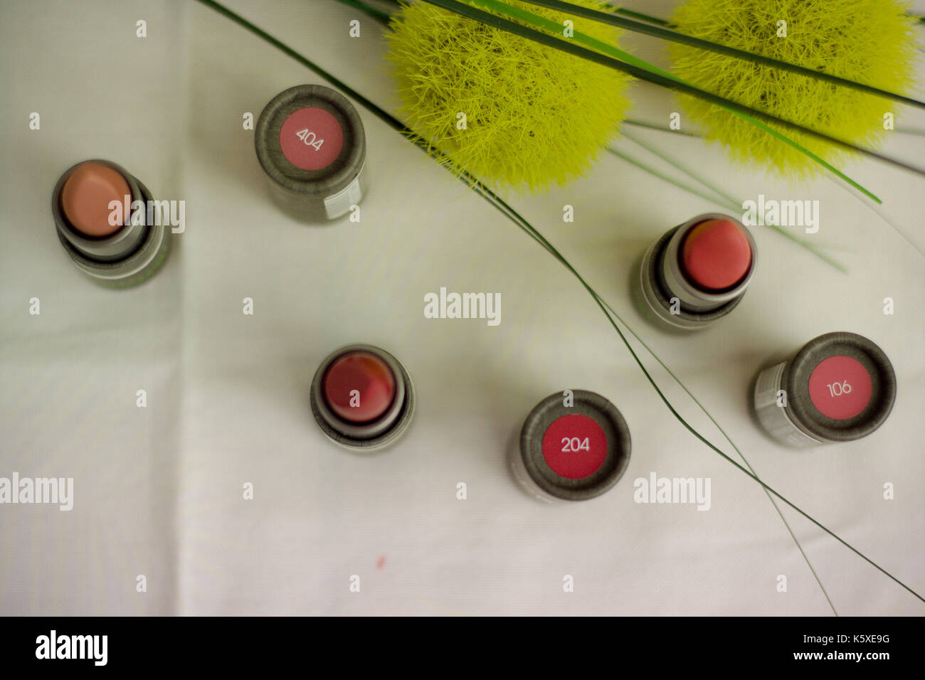 Produits naturels composent boho Banque D'Images