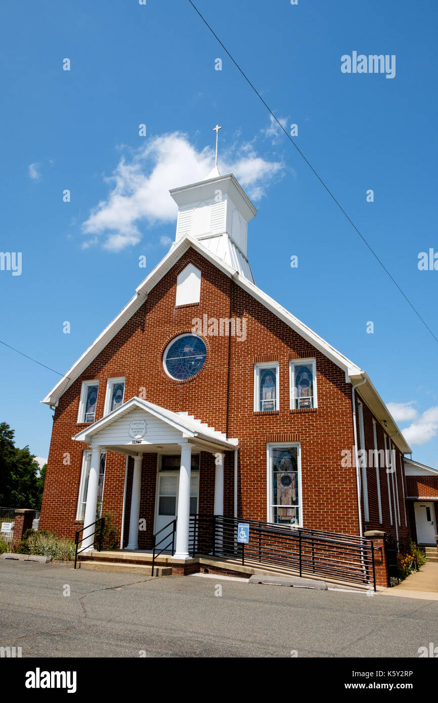 La Trinity United Methodist Church, 9425 Kings Highway, King George, Virginia Banque D'Images