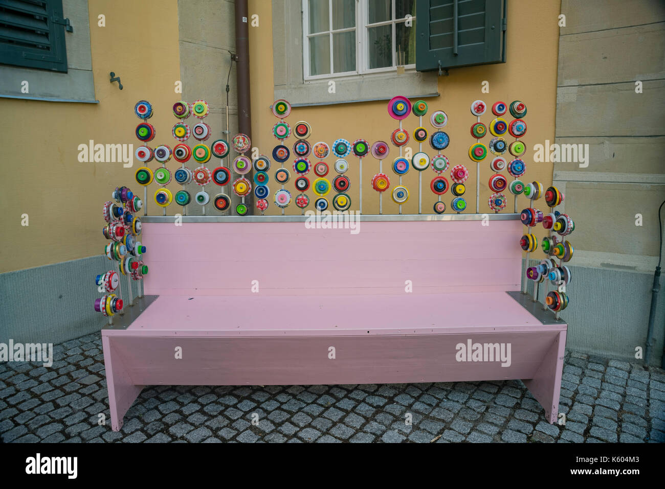 Jul 15, Winterthur : décoration spéciale présidence de la vieille rue et ville de Winterthur de sur juil 15, 2017 à la Suisse Banque D'Images