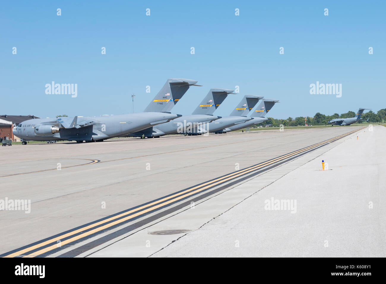 C-17 Globemaster III Banque D'Images