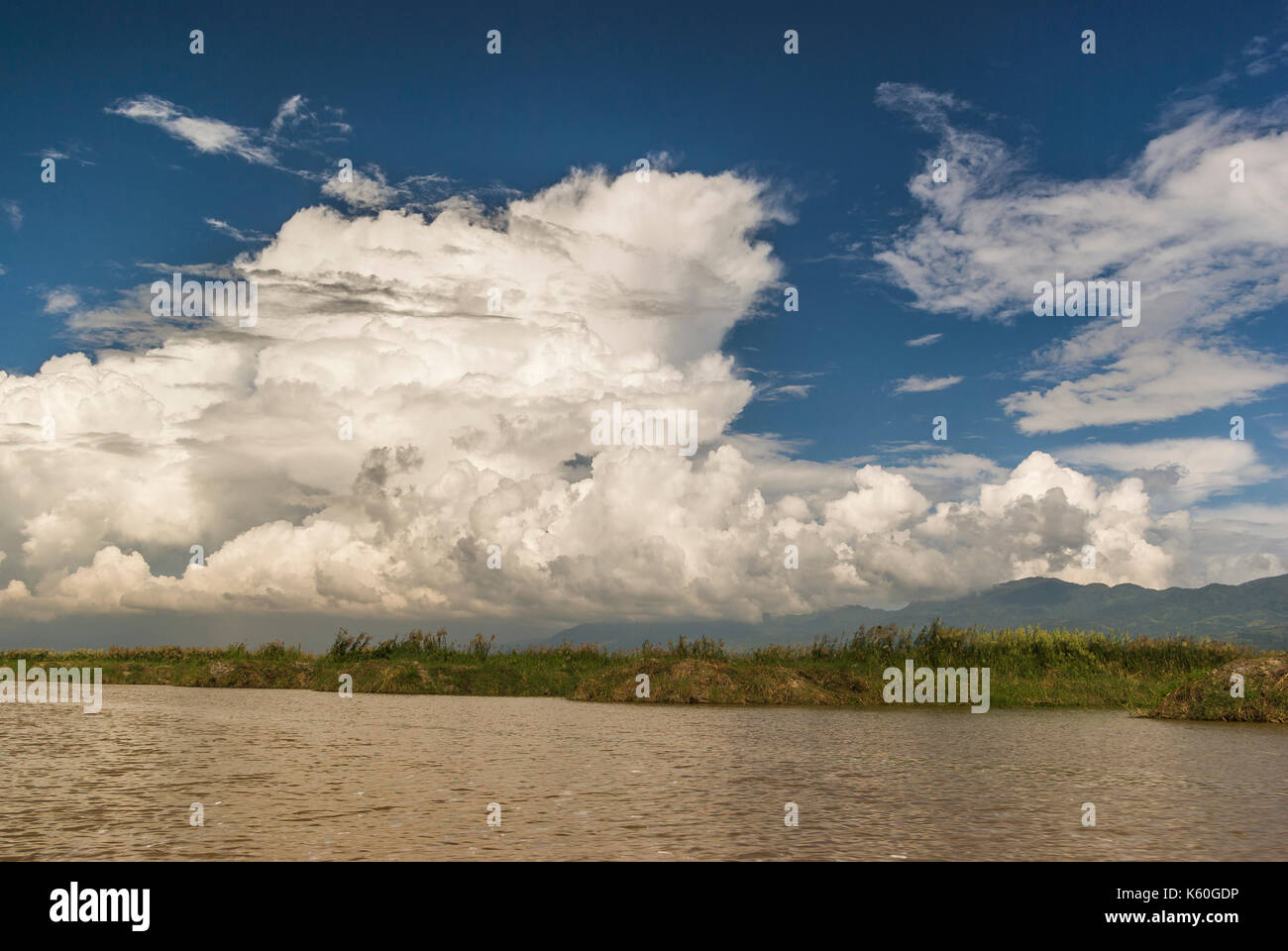 Lac Inle, Myanmar, Birmanie, Asie Banque D'Images