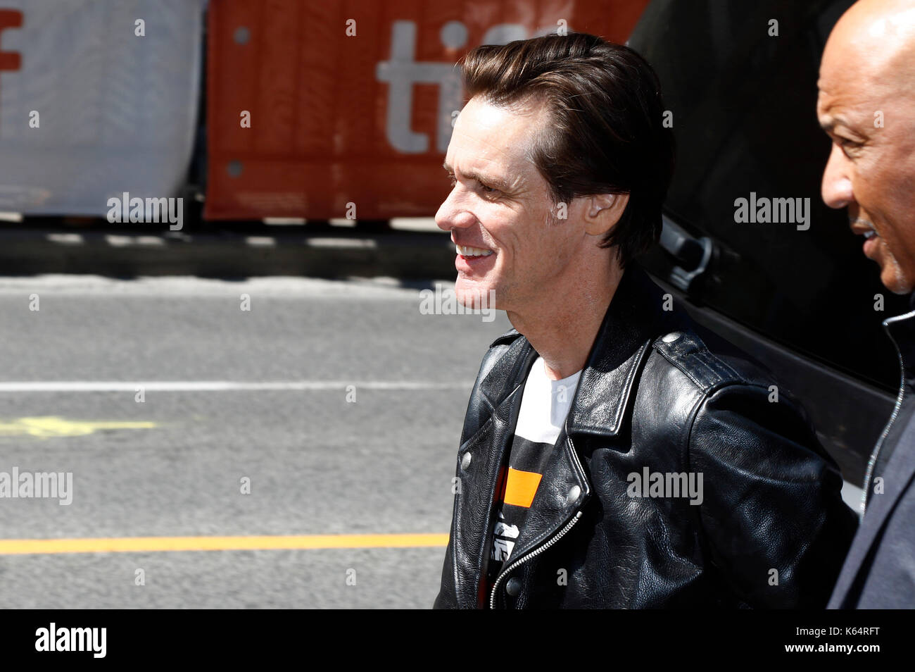 Toronto, Canada. 11Th sep 2017. Jim Carrey participant à la 'jim & andy : l'au-delà - l'histoire de Jim Carrey & Andy Kaufman doté d''un très spécial, tenu par contrat mention de tony clifton' premiere au cours de la 42e festival international du film de Toronto au Winter Garden Theatre le 11 septembre 2017 à Toronto, Canada Crédit : geisler-fotopress/Alamy live news Banque D'Images