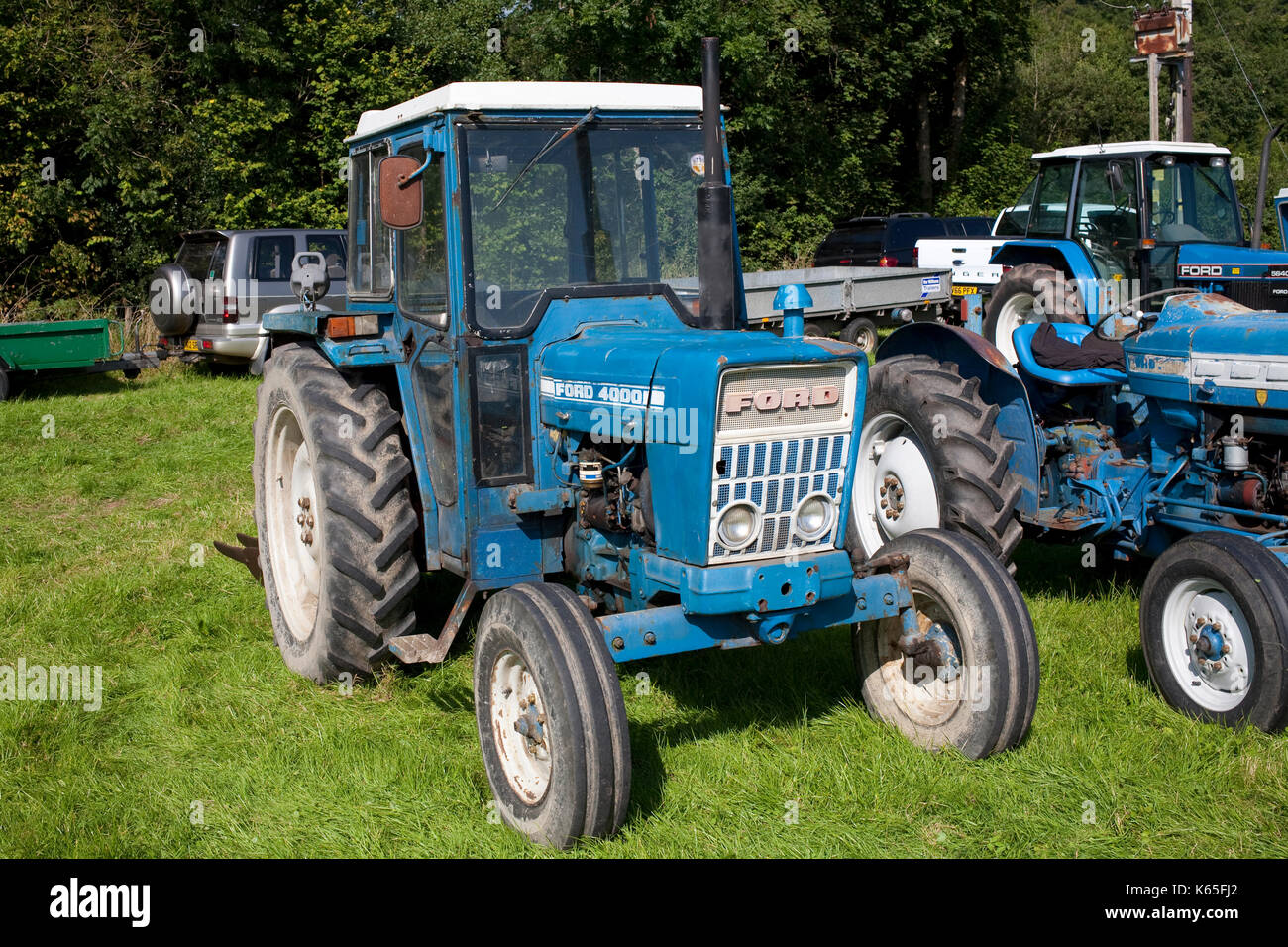 Tracteur agricole Ford 4000 Banque D'Images