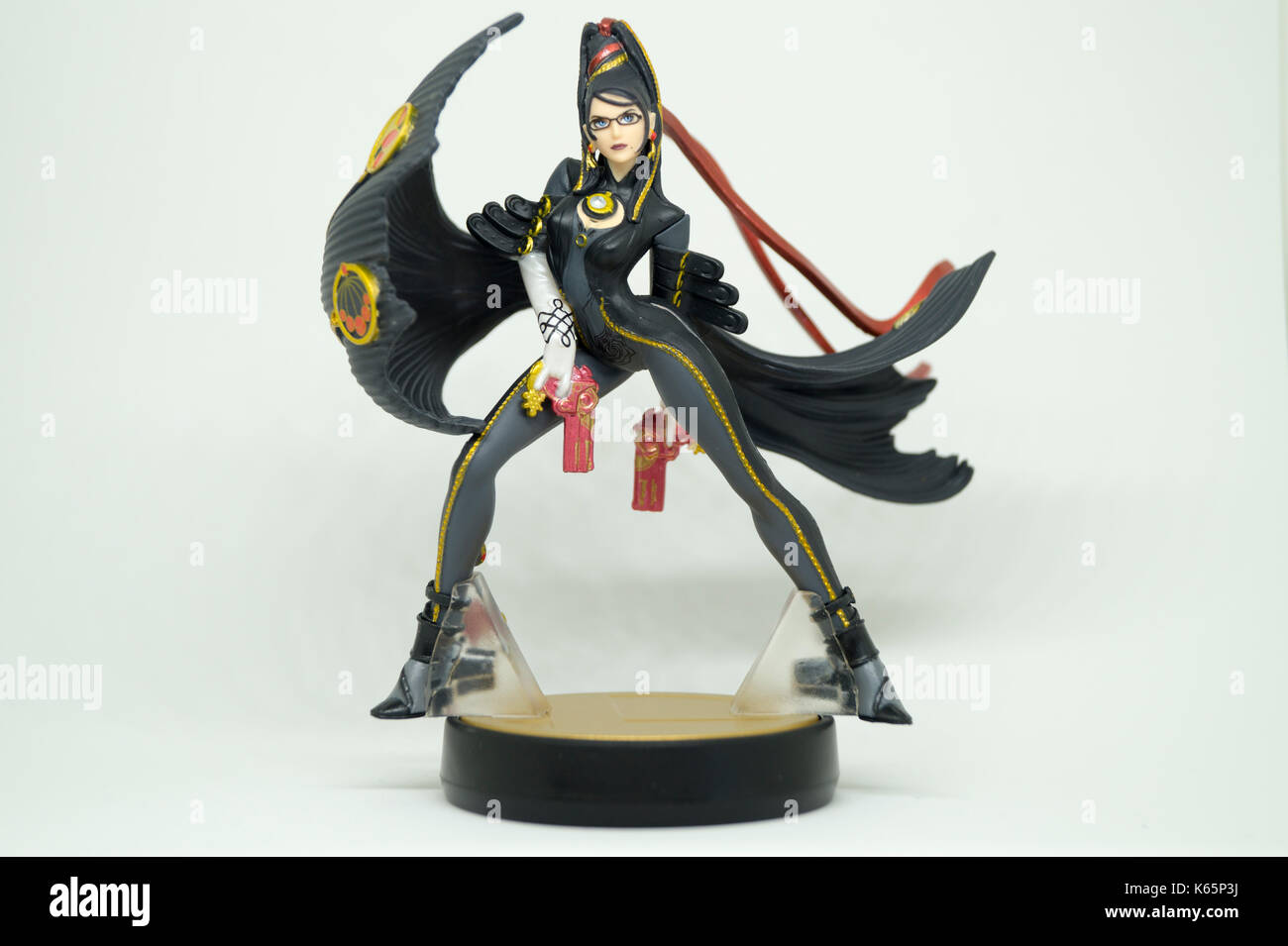 Nintendo super smash bros amiibo collection figure bayonetta Banque D'Images