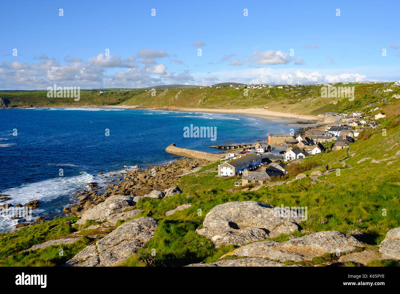 Sennen cove, sennen, Cornwall, Angleterre, Grande-Bretagne Banque D'Images