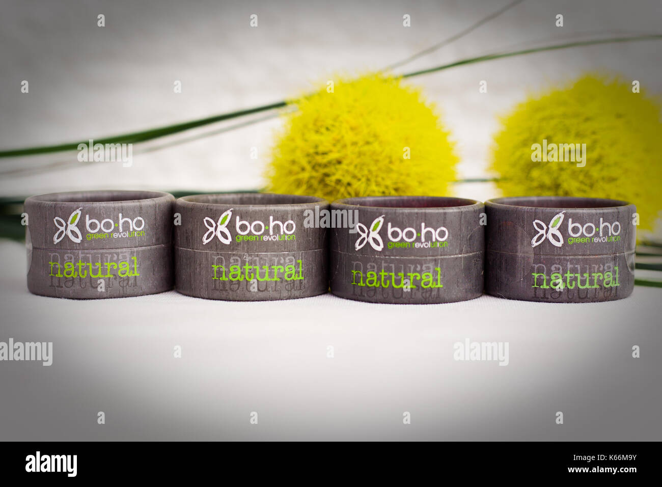 Produits naturels composent boho Banque D'Images