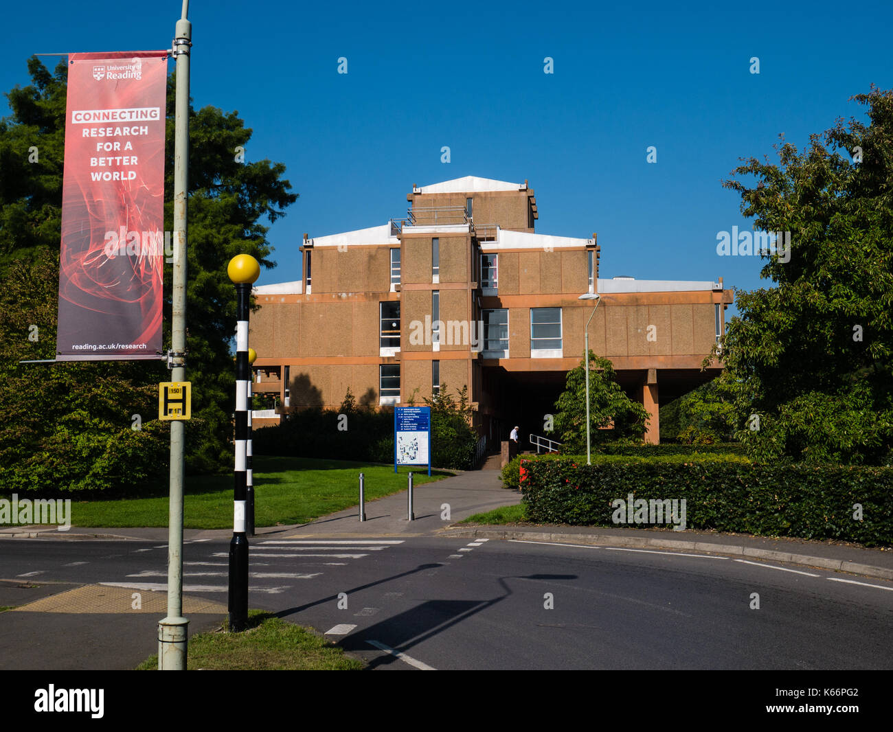 Université de Reading, Whiteknights, Reading, Berkshire, Angleterre Banque D'Images