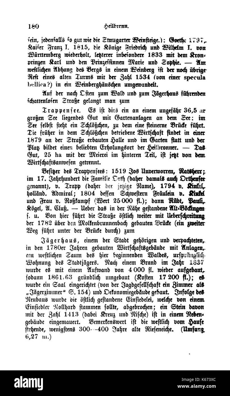 Oberamt de Heilbronn 2180 Banque D'Images