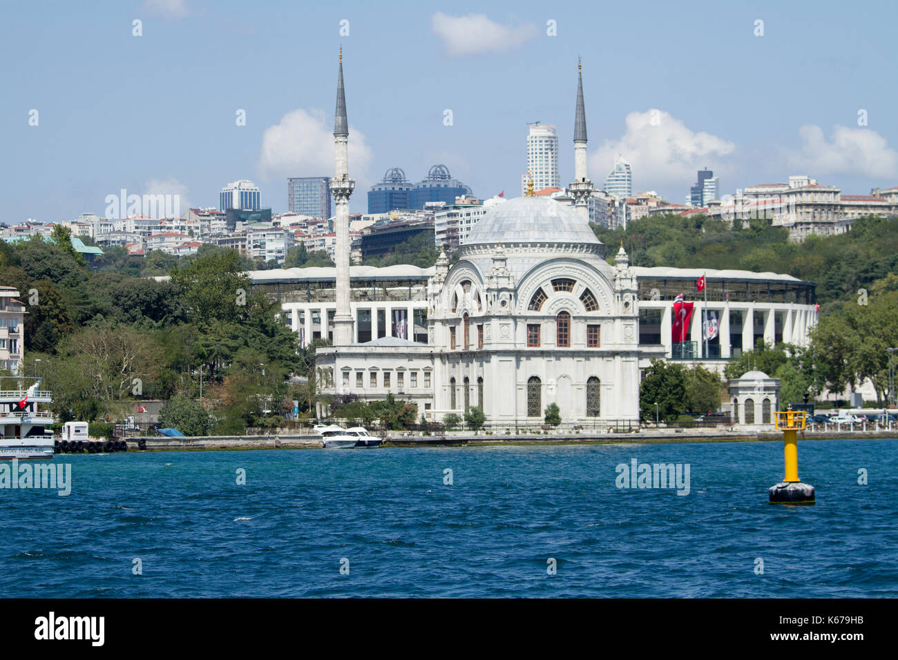 Istanbul mosquée ortakôy Banque D'Images