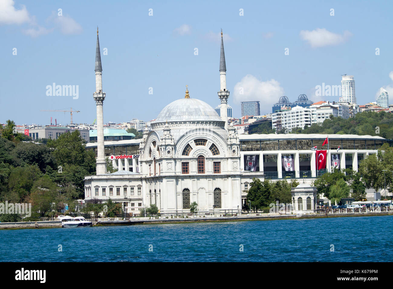Istanbul mosquée ortakôy Banque D'Images