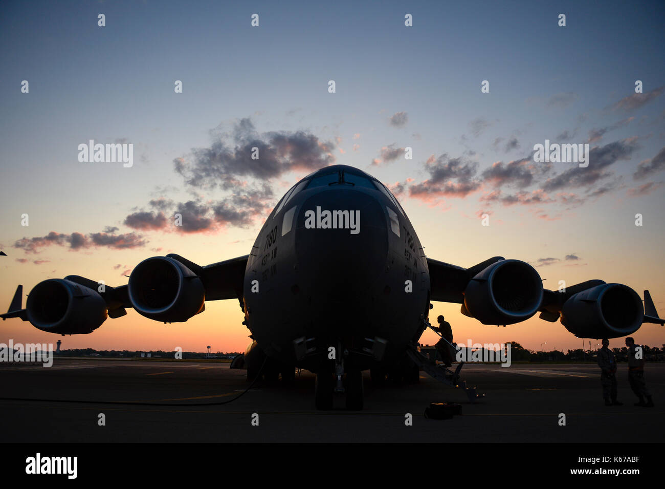 C-17 Globemaster III Banque D'Images