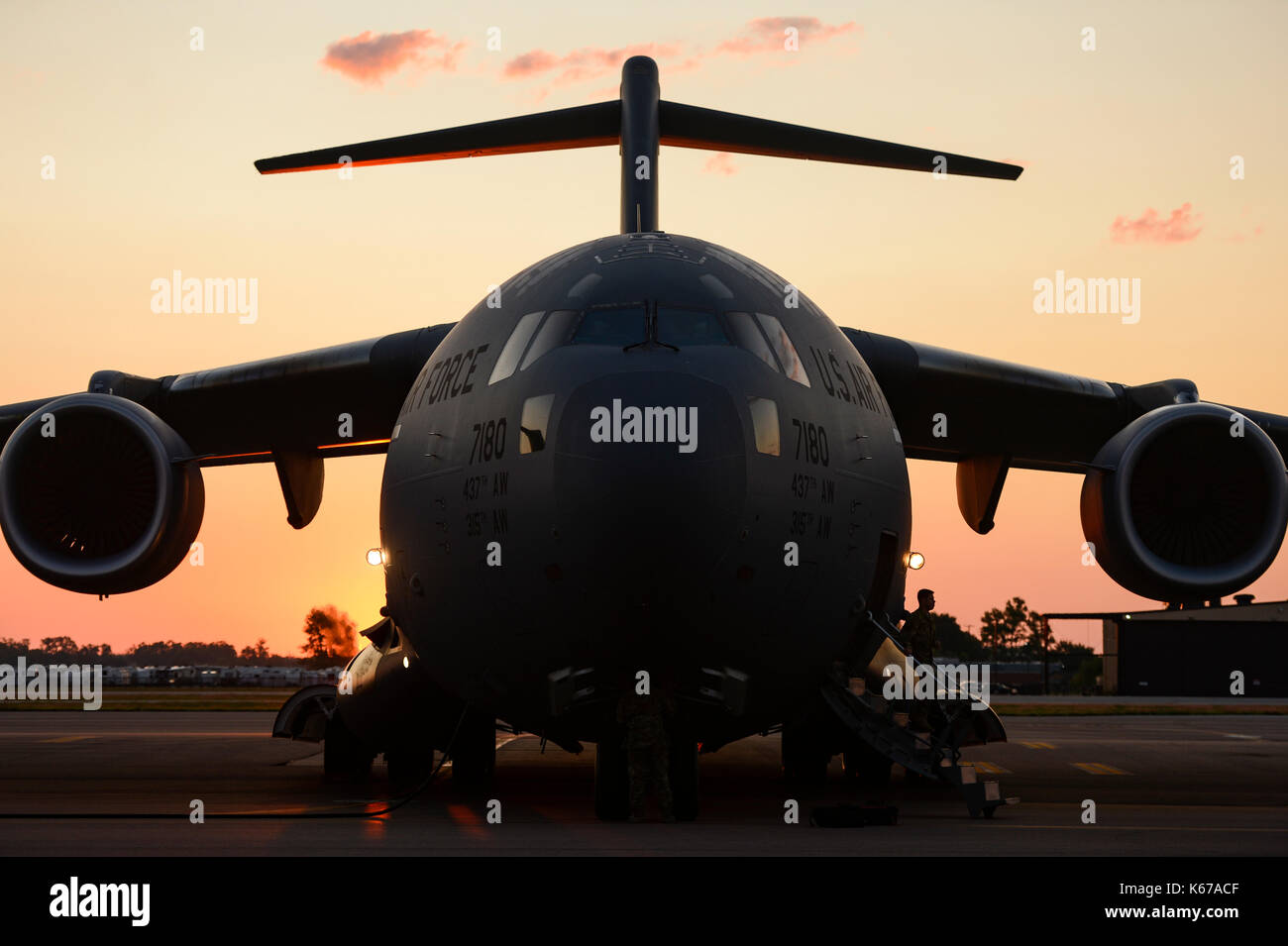 C-17 Globemaster III Banque D'Images