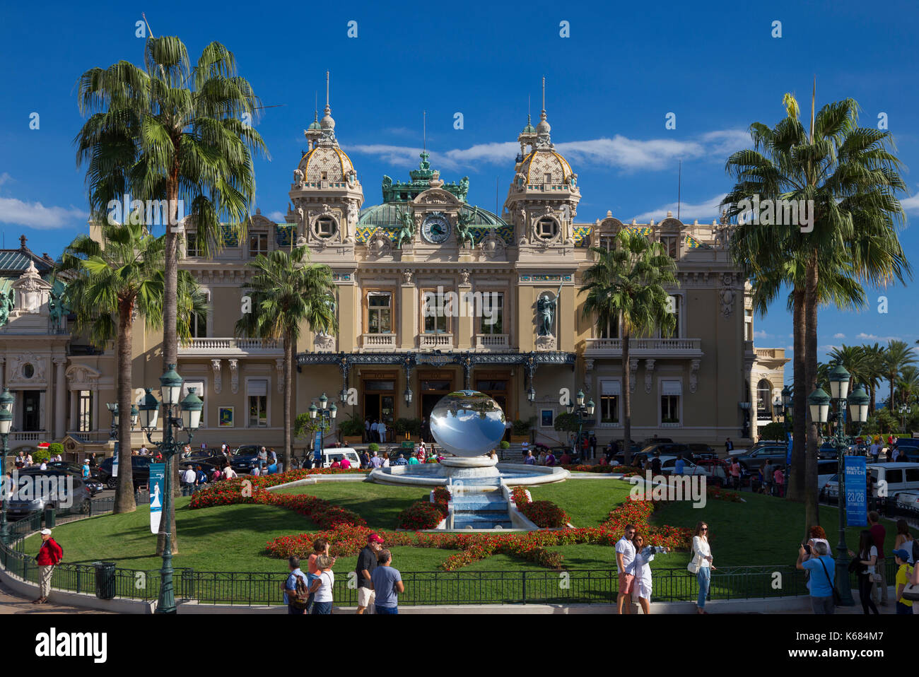 Casino de Monte Carlo, Monaco Banque D'Images