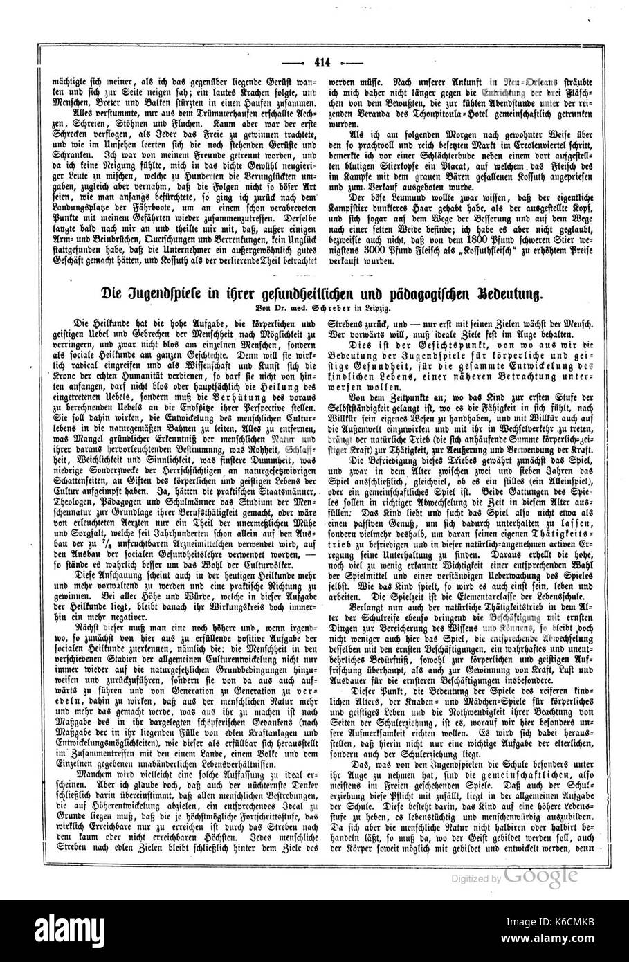 Die Gartenlaube (1860) 414 Banque D'Images